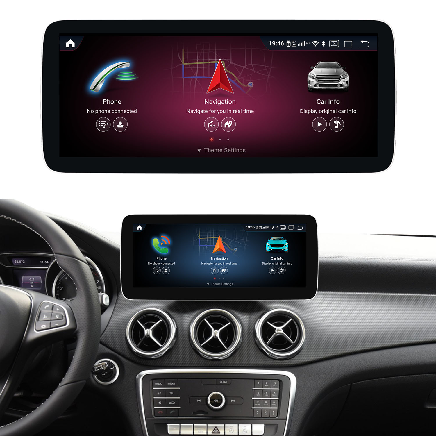 Mercedes-Benz A(W176)/CLA(C117)/G(W463)/GLA(X156) radio upgrade